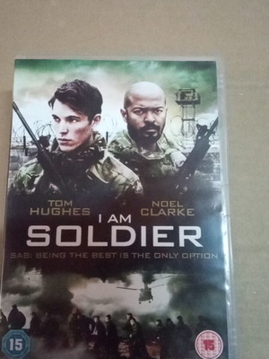 I Am Soldier DVD like new, action adventure with subtitles
