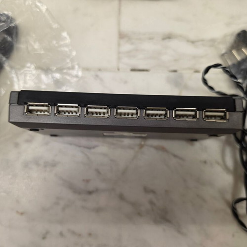 Trust 7 Port USB 2.0 Powered Hub with power adapter