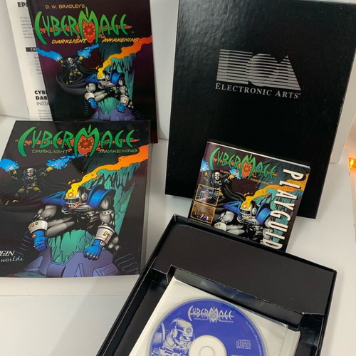 Cyber Mage PC CD ROM game like new, collectible, original