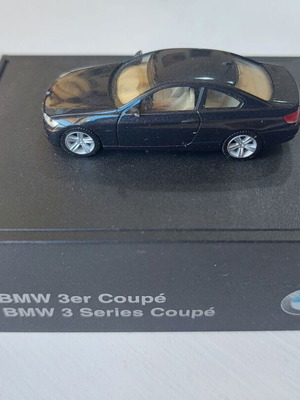 Αυτοκινητάκι Μινιατούρα BMW 3 Series 3er Coupe μαύρο σαν καινούργιο 1/43