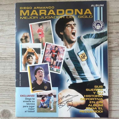 Diego Armando Maradona album like new, limited edition