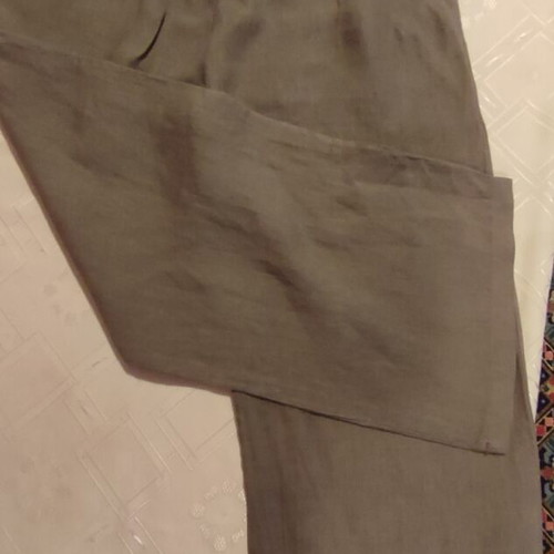 Linen summer pants like new, one size, Made in Italy