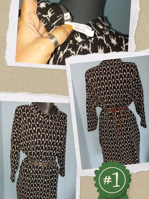 Succo tunic dress used, plus size, for cool weather