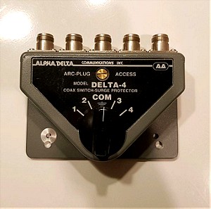Alpha Delta 4b coaxial switch