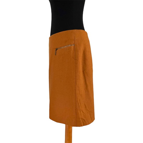 Esprit wool skirt new, brown camel, size L