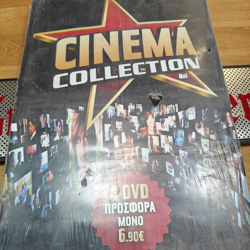 DVD Cinema Collection like new, 4 DVDs in two editions