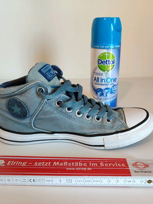 Converse αθλητικά παπούτσια μεταχειρισμένα, νούμερο 40, λευκό και μπλε