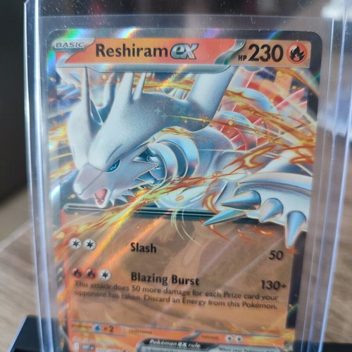 Reshiram EX card like new