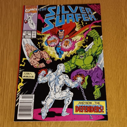Silver Surfer (1987) #58 Marvel Comics used