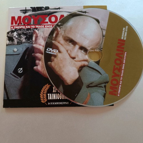 Mussolini movie DVD used in very good condition