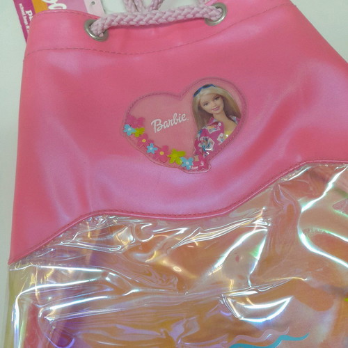 Paxos Barbie bag new with tag, minor creases on plastic
