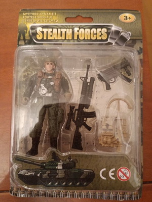 Stealth Forces Soldier Figure like new