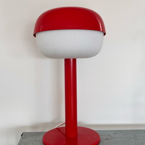 IKEA BLASVERK Red Table Lamp Like New