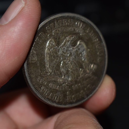 Trade Dollar 1878 Silver Used