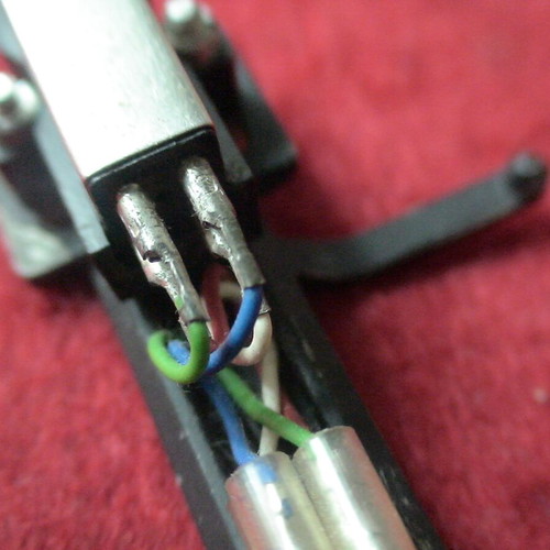 Sanyo MG 05 cartridge in Numark hs1 shell used