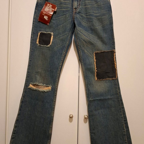 Vintage Levi's 529 women's bootcut jeans size W26 L32 new blue