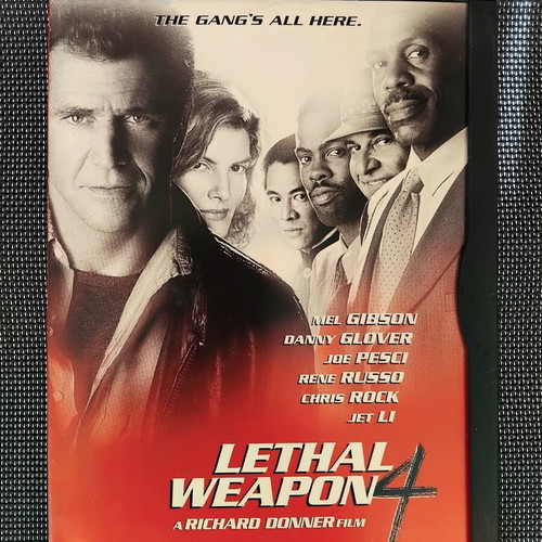 Lethal Weapon 4 DVD, adventure film