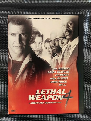 Lethal Weapon 4 DVD, adventure film
