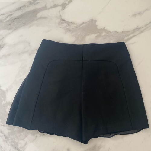 Zara black skort size XS like new