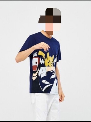 UNIQLO UTGP 2019 Pokemon T-shirt new, M size, unisex, black