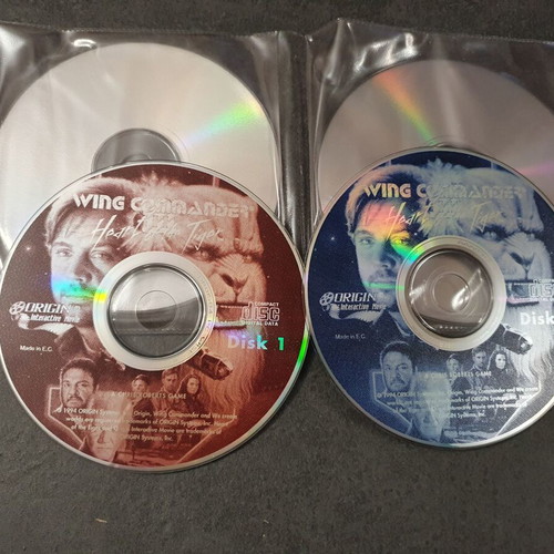 Wing Commander III 3 Big Box PC game used, 4 CDs, English version