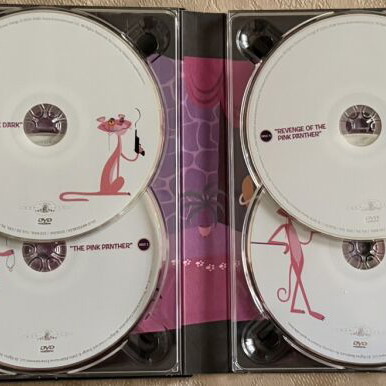 Pink Panther DVD collection 6 discs like new with English subtitles