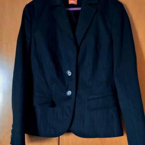 S.Oliver medium black jacket like new