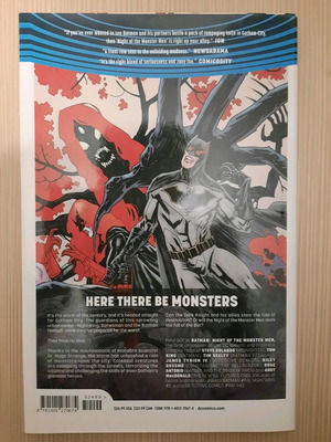 Batman Night of the Monster Men hardcover like new
