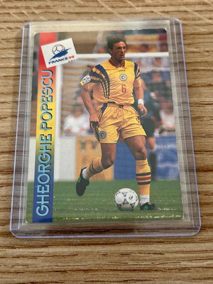 Κάρτα Gheorge Popescu Romania Panini World Cup 1998 μεταχειρισμένη