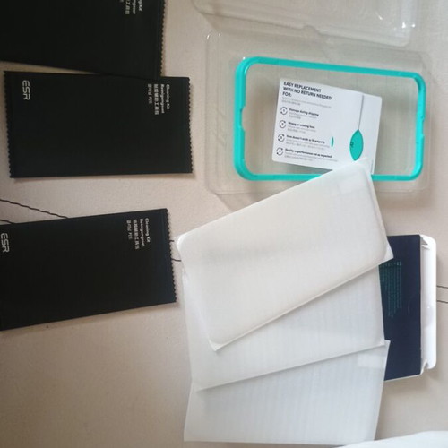 ESR screen protector for iPhone 12 Pro Max like new, 3 pack