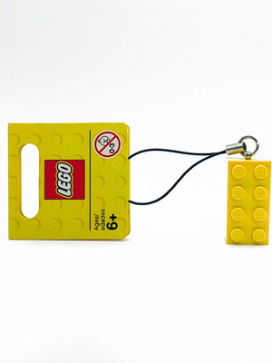 LEGO Strap yellow 2x4 brick keychain set 853252