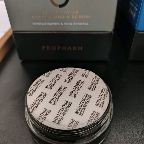 Black Caviar Face Scrub & Serum new