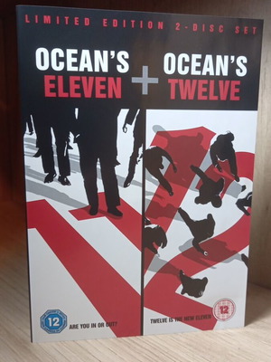 Ocean's Eleven και Ocean's Twelve DVD με αγγλικούς υπότιτλους