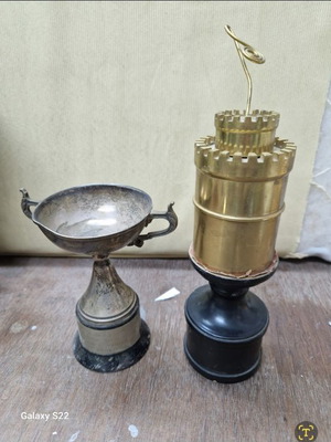 Trophies used, set