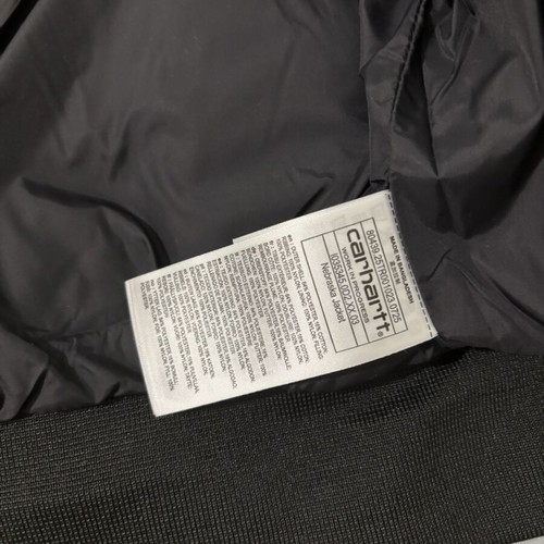 Carhartt puffer jacket new, men's XL, black