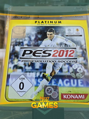 Pro Evolution Soccer 2012 Platinum PS3 game like new, sports