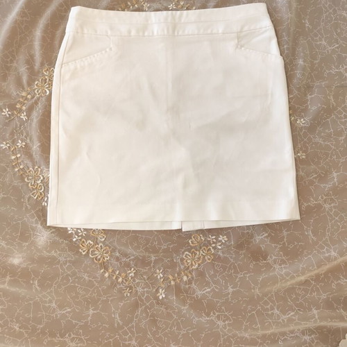 Banana Republic skirt like new, white, size L 40 12