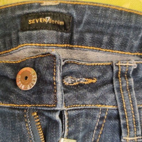 Seven denim παντελόνι γυναικείο S σαν καινούργιο, μπλε ελαστικό