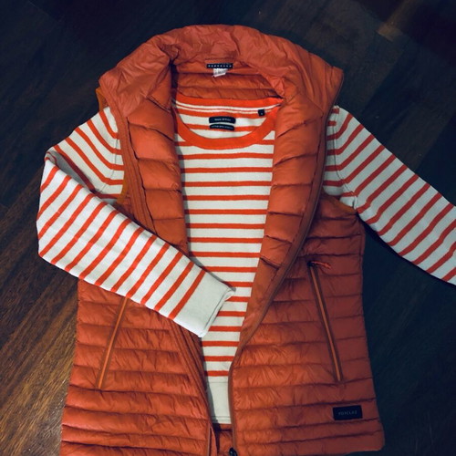 Marc O'Polo clothing set used orange, size M and vest L