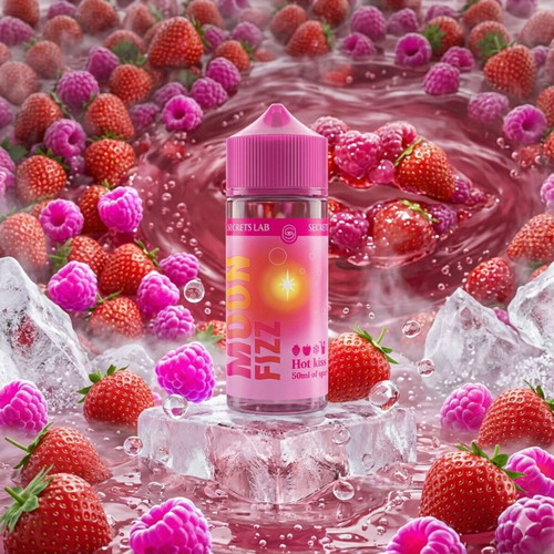 Hot Kiss 50ml Moon Fizz by Secret's Lab new