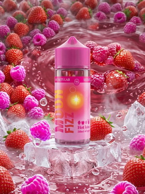 Hot Kiss 50ml Moon Fizz by Secret's Lab new