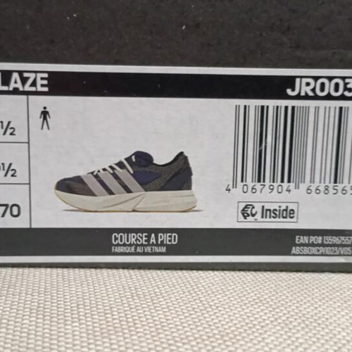 Adidas Lightblaze athletic shoes with Lightstrike sole like new, blue