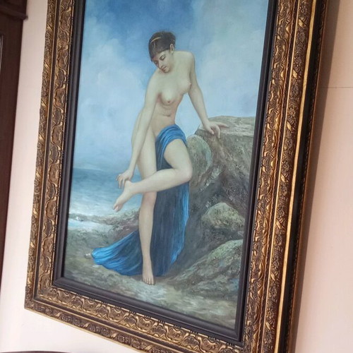 Oil painting on canvas 1.16x0.83 m