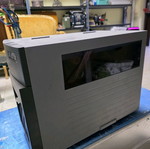 SATO CL408e industrial label printer used
