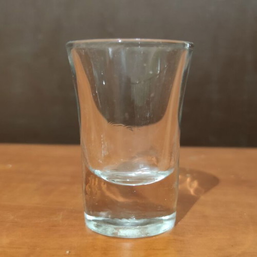Vintage shot glass set of 6, like new, 80s-90s retro style