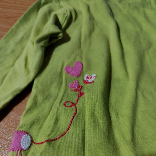Dpam nightdress used, green, 86 cm