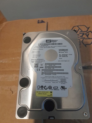 Σκληρός δίσκος HDD 500GB 3.5" σαν καινούργιος για Desktop