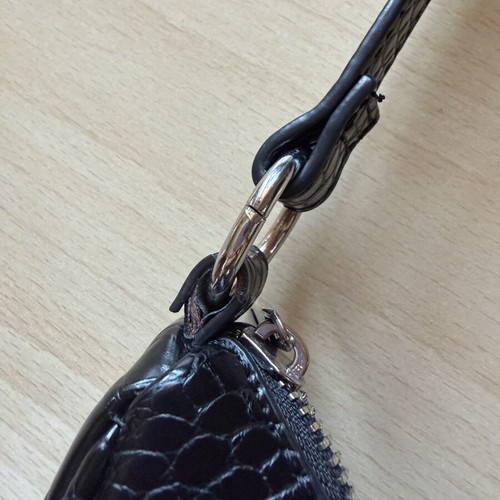Pull&Bear shoulder bag used, black