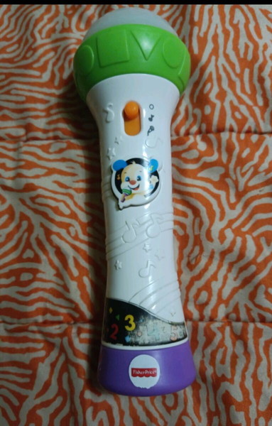  mikrofono Fisher price