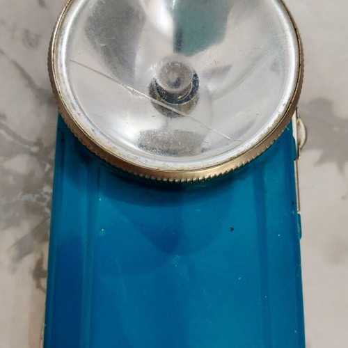 Wonder French blue flashlight 1960s